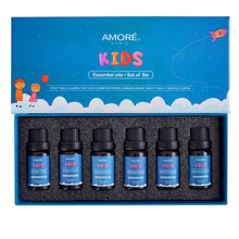 Load image into Gallery viewer, 6-Pieces Set: Natural Aromatherapy Kids Safe Essential Oils Starter Set
