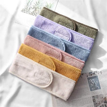 Load image into Gallery viewer, 6-Pieces: Women's Face Wash Bath Makeup Hairband
