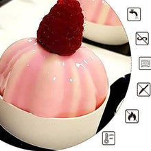 将图片加载到图库查看器，6 Pumpkin Silicone Cake Mold For Chocolate Ice Cream Decorating Pudding Dessert Tools Bakeware Baking Silicone Cake Molds For Baking 3D Pumpkin Silicone Mold For Party
