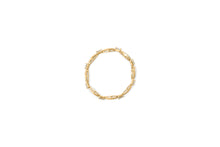 Load image into Gallery viewer, 14K Yellow Gold Princess and Baguette Cut Diamond Beaded Bracelet (3.00 cttw, H-I Color, SI1-SI2 Clarity)
