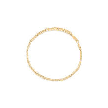 Load image into Gallery viewer, 10K Yellow Gold 1.0 Cttw Round Diamond Pave Link Bracelet
