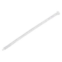 将图片加载到图库查看器，14K White Gold 7 7/8 Cttw Princess and Baguette Diamond Eternity Line Tennis Bracelet (G-H Color, SI1-SI2 Clarity) - 7" Inches
