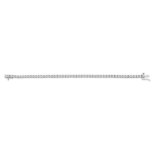 将图片加载到图库查看器，14K White Gold 7.0 cttw 4-Prong Set Lab Grown Diamond 7" Tennis Bracelet
