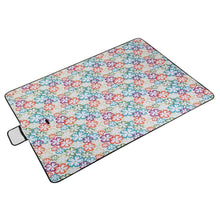 将图片加载到图库查看器，60" x 78" Foldable Waterproof Picnic Blanket with Strap
