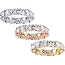 将图片加载到图库查看器，6.00 CTTW Cubic Zirconia Eternity Band - Assorted Sizes
