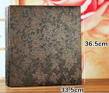 将图片加载到图库查看器，600 Pockets 6 Inch Interleaf Type Big High Capacity Photo Album PU Leather Photo Albums Handmade DIY Commemorative Family Flower Memo Scrapbook Paper Baby Family Scrapbook Albums
