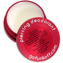 Load image into Gallery viewer, Clear Gem Pink Funk Off Natural Piercing Deodorant
