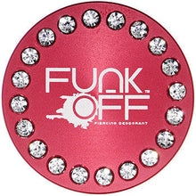 Load image into Gallery viewer, Clear Gem Pink Funk Off Natural Piercing Deodorant
