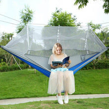 Load image into Gallery viewer, 600lbs Load 2 Persons Hammock with Mosquito Net
