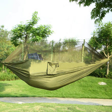 Load image into Gallery viewer, 600lbs Load 2 Persons Hammock with Mosquito Net
