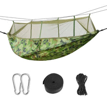 Load image into Gallery viewer, 600lbs Load 2 Persons Hammock with Mosquito Net
