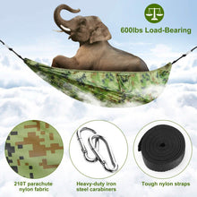 Load image into Gallery viewer, 600lbs Load 2 Persons Hammock with Mosquito Net

