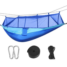 Load image into Gallery viewer, 600lbs Load 2 Persons Hammock with Mosquito Net
