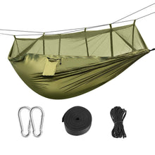 Load image into Gallery viewer, 600lbs Load 2 Persons Hammock with Mosquito Net
