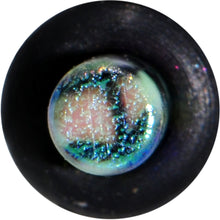 Load image into Gallery viewer, Green Blue Acrylic Mermaid Scale Straight Plug Set 14G to 8G
