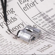 将图片加载到图库查看器，60X Handheld Magnifying Glass Mini Pocket Microscope
