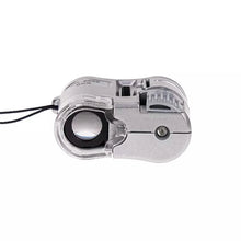 将图片加载到图库查看器，60X Handheld Magnifying Glass Mini Pocket Microscope
