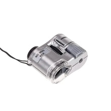 将图片加载到图库查看器，60X Handheld Magnifying Glass Mini Pocket Microscope
