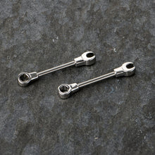 Load image into Gallery viewer, 14G 13mm Combo Wrench Barbell Nipple Ring Set
