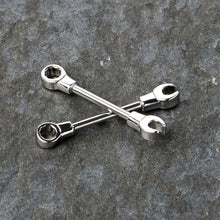 Load image into Gallery viewer, 14G 13mm Combo Wrench Barbell Nipple Ring Set
