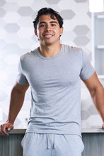 Load image into Gallery viewer, Men's Soft Bamboo Lounge Short Sleeve T-Shirt
