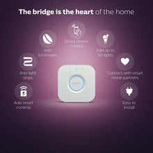 Load image into Gallery viewer, NEW Philips Hue Starter Kit: (3) E26 LED Smart Bulbs (75W) + Smart Button - Adjustable Color and Brightness, Voice Control, Easy Setup
