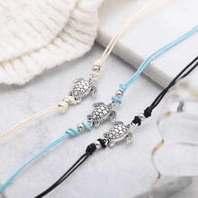 Load image into Gallery viewer, Handmade Vintage Retro Ankle Bracelet For Women In Modern Design With Metal Turtle Shaped Bracelet For Leg
