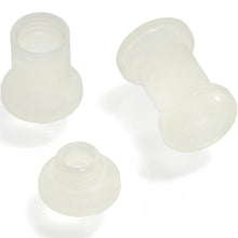 Load image into Gallery viewer, 2 in 1 Glow in Dark Interchangeable Screw Fit Plug and Taper Set
