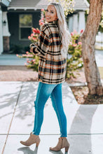 Load image into Gallery viewer, Classic Plaid Button Front Shirt Jacket with Breast Pockets Casual &amp; Minimalist Outerwear
