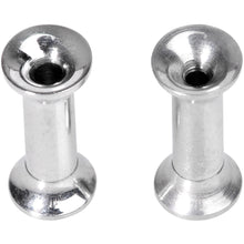 Load image into Gallery viewer, 10G Steel Internally Threaded Screw Fit Tunnel Plug Set
