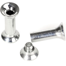 Load image into Gallery viewer, 10G Steel Internally Threaded Screw Fit Tunnel Plug Set
