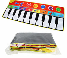 将图片加载到图库查看器，Children Musical Toys Crawling Piano Carpet Educational Toy Kids Baby Touch Play Game Mats Gift For Kids
