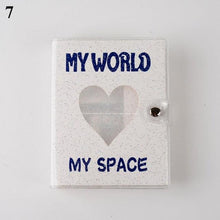 将图片加载到图库查看器，64 Pockets 3 Inches Photo Album Card Holder Receipt Storage Hollow Love Heart Photo Holder Business Card Bag Kpop Photocard Holder Book Polaroid Book Album Gifts For Valentines Day
