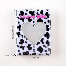将图片加载到图库查看器，64 Pockets 3 Inches Photo Album Card Holder Receipt Storage Hollow Love Heart Photo Holder Business Card Bag Kpop Photocard Holder Book Polaroid Book Album Gifts For Valentines Day
