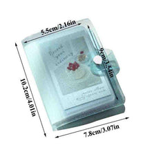 将图片加载到图库查看器，64 Pockets 3 Inches Photo Album Card Holder Receipt Storage Hollow Love Heart Photo Holder Business Card Bag Kpop Photocard Holder Book Polaroid Book Album Gifts For Valentines Day
