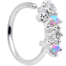 Load image into Gallery viewer, 20G 5/16  Synthetic Opal Staccato Seamless Circular Ring
