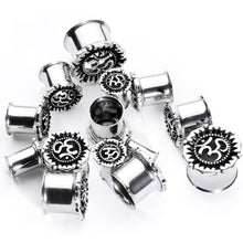 Load image into Gallery viewer, Ohm My Goodness Double Flare Tunnel Plug Set 6mm to 16mm
