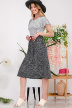 Load image into Gallery viewer, Side Slit Round Neck Sleeveless Midi Summer Dress For Women  – Versatile, Chic, and Timeless Wardrobe Staple with Side Slits and Sleeveless Design for Effortless Style
