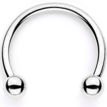 Load image into Gallery viewer, 16G 3/8 Pink Faux Opal Twisted Horseshoe Closure Ring Set
