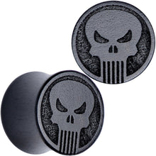 Load image into Gallery viewer, Licensed Marvel Punisher Iron Wood Saddle Plug Set
