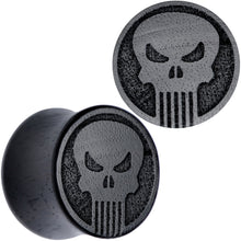 Load image into Gallery viewer, Licensed Marvel Punisher Iron Wood Saddle Plug Set
