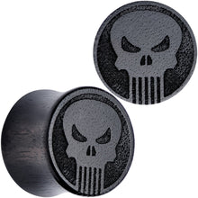 Load image into Gallery viewer, Licensed Marvel Punisher Iron Wood Saddle Plug Set
