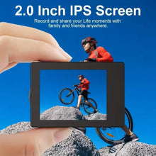 Load image into Gallery viewer, Ultra HD 1080P Action Camera – 140° Wide Angle, Fisheye Lens, LCD Display
