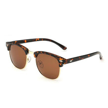 Load image into Gallery viewer, New Fashion Semi Rimless Retro Classic Luxury Polarized Sunglasses Men And Women Brand Designer Half Frame Sun Glasses Classic Oculos De Sol With UV400 Protection
