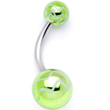 Load image into Gallery viewer, Parade of Cool Zig Zag Party Pack Belly Ring Set of 4
