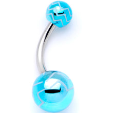 Load image into Gallery viewer, Parade of Summer Zig Zag Party Pack Belly Ring Set of 4
