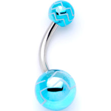 Load image into Gallery viewer, Party Party Party Zig Zag Party Pack Belly Ring Set of 4
