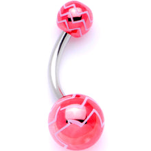 Load image into Gallery viewer, Party Party Party Zig Zag Party Pack Belly Ring Set of 4
