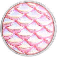 将图片加载到图库查看器，Pink Mermaid Scale Barbell Tongue Ring

