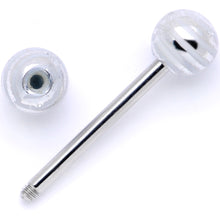 Load image into Gallery viewer, Bright Stripes Party Barbell Tongue Ring Set of 4
